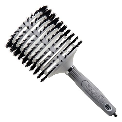 4 1 2 Turbo Vent Ceramic Ion 100 Boar Round Hair Brush By Olivia