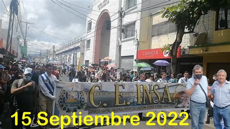 Desfile Del Insa De Septiembre De Youtube