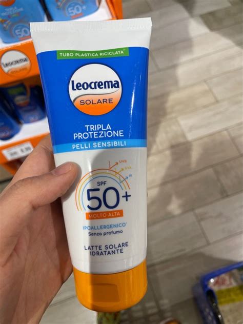 Leocrema Tripla Protezione Pelli Sensibili Spf 50 Latte Solare