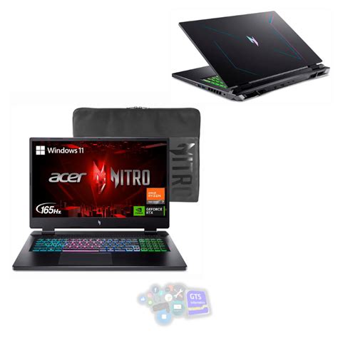 Notebook Gamer Acer Nitro 17 AN17-41-R8N5 AMD Ryzen 7 7735HS Pantalla ...
