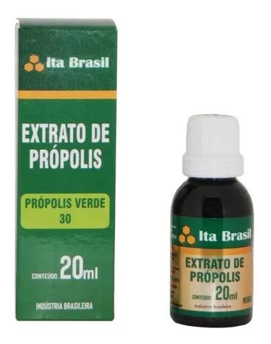 Extrato De Própolis Verde 30 Ita Brasil 20 Ml MercadoLivre