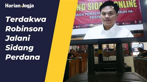 Sidang Perdana Kasus Mafia Tanah Kas Desa Robinson Diduga Nikmati Uang