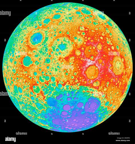 Moon Craters Map