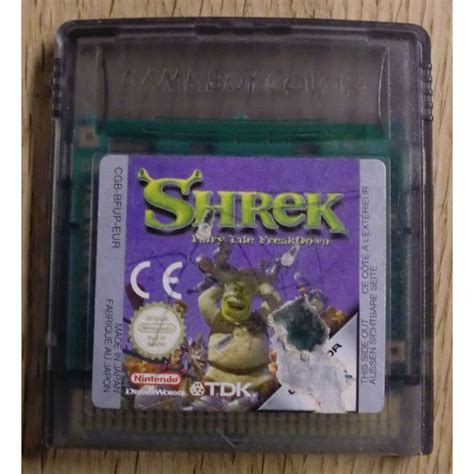 Game Boy Color Shrek Dreamworks Obriens Retro And Vintage