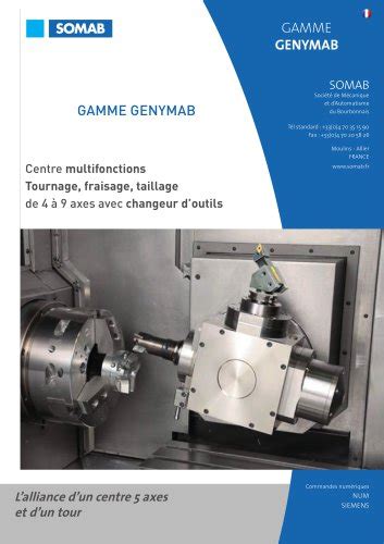 Tous Les Catalogues Et Fiches Techniques Pdf Somab