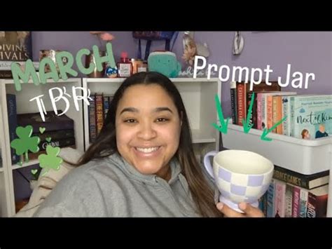 MARCH TBR Prompt Jar Chooses My Reads YouTube