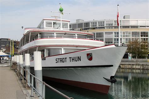 Schiff Ms Stadt Thun Baujahr Bauwerft Schiffswerf Flickr