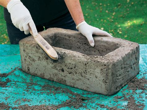 Gartendeko Gef E Aus Beton Selber Machen Ideen Fur Beton