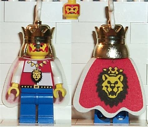 Bricker Lego Minifigure Cas Royal Knights King With Cape And