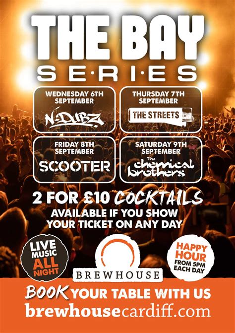 Events Brewhouse Cardiff Live Music And Sport