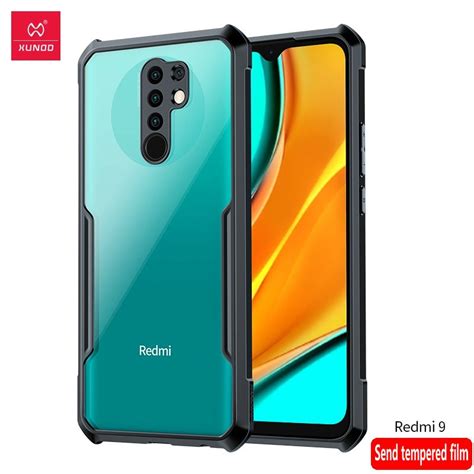 Xundd Shockproof Case For Redmi 9 Case Protective Cover Airbag Bumper Soft Shell For Xiaomi