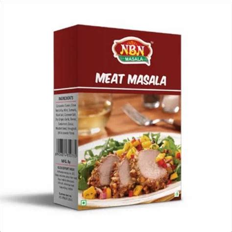 Meat Masala Powder Mutton Masala Packaging Size 50 Gm At ₹ 6pack