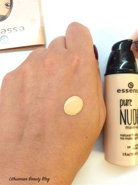 Essence Pure Nude Make Up Makia O Pagrindas Lithuanian Beauty Blog