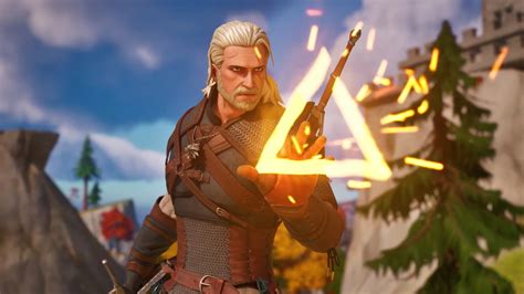 Fortnite X The Witcher Come Sbloccare La Spada D Argento Gratis E La