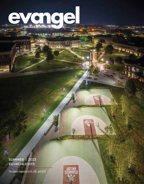 Evangel University Summer Evangel Magazine Page