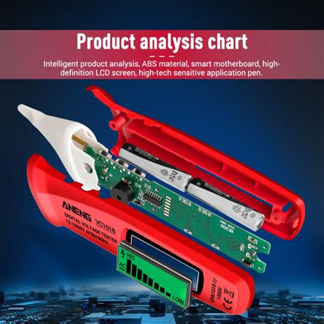 Pen Tester Vc Multifuncional Digital Aneng Con Sonido Cuotas Sin