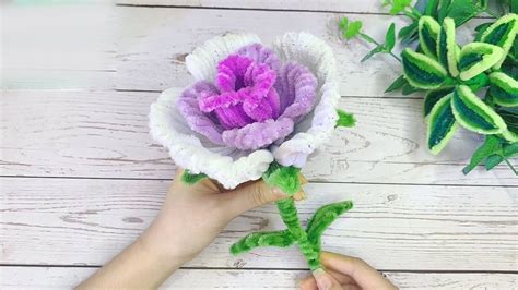 How To Make Beautiful Rose Flower With Pipe Cleaner Easy Pipe Cleaner