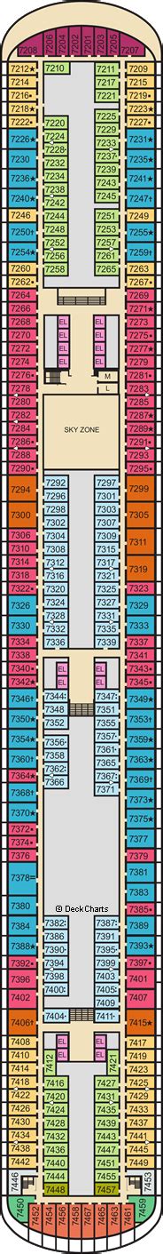 Carnival Panorama Deck Plans Ship Layout Staterooms And Map Cruise Critic