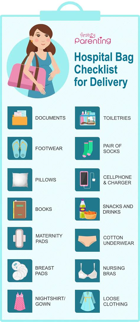 Hospital Bag Checklist What To Pack For Delivery Pampers 42 Off