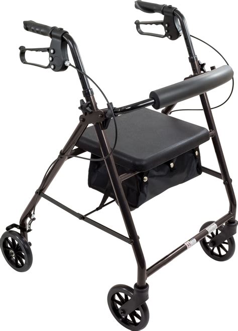 Probasics Standard Aluminum Rollator Compass Health Brands Professional