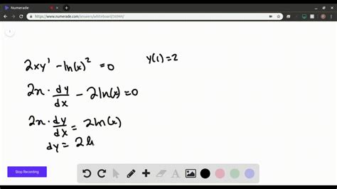 Solved Determinar Una Soluci N Particular Usando Separaci N De