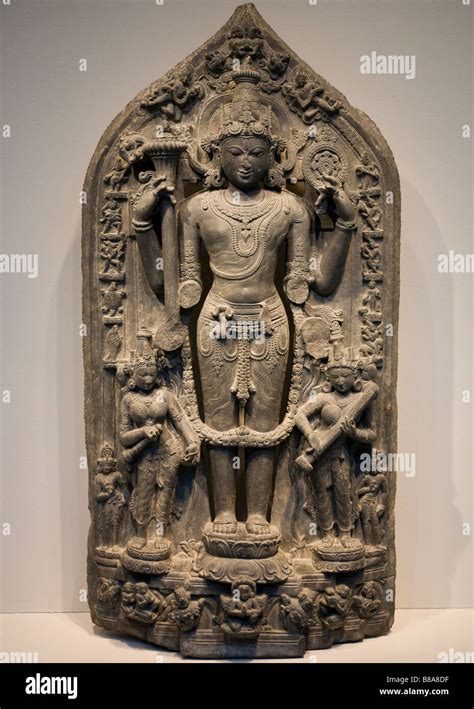 Vishnu stone sculpture hi-res stock photography and images - Alamy