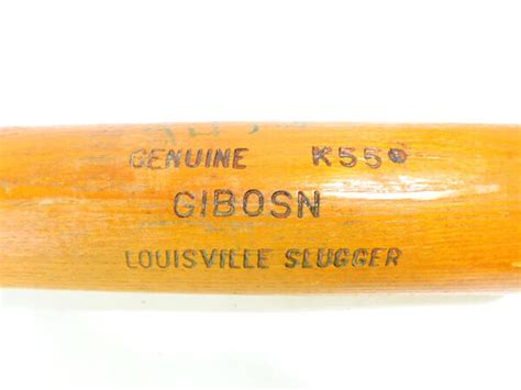 1979 Kirk Gibson Tigers 23 Game Used Signed Hillerich Bradsby K55