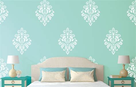 Bedroom Asian Paints Wall Design Stencils | Psoriasisguru.com