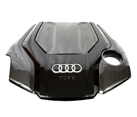 Audi Carbon Fiber Engine Covers Eurozone Tuning