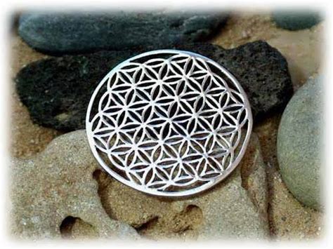 Flower Of Life Pendant Silver