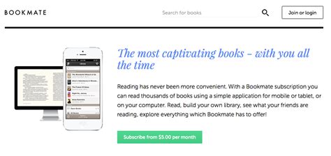 Bookmate casse les prix sur la lecture illimitée