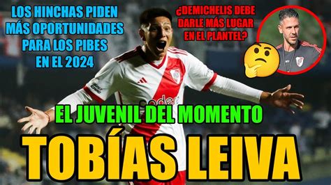 Qui N Es Tob As Leiva El Juvenil Del Momento En River La Dar