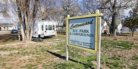 Cottonwood Rv Park Rv Sites Recreation Vehicle Sites