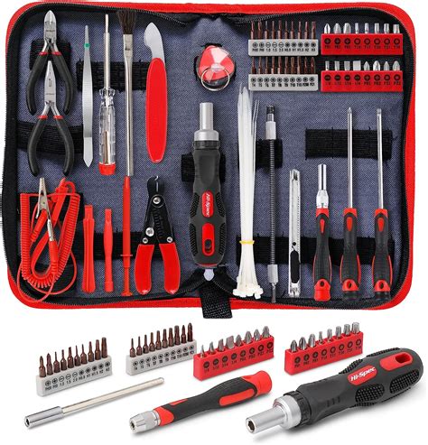 Amazon Hi Spec 56 Piece Electronics Repair Opening Tool Kit Set