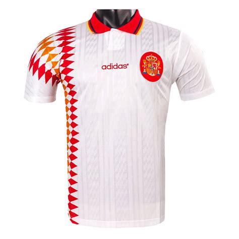 Camiseta Retro 1994 España Segunda Equipación Visitante Hombre