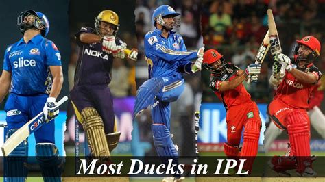 Ipl Records And Statistics Most Ducks In Ipl