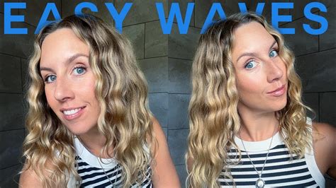 Heatless Mermaid Waves Tutorial Get Perfect Beachy Waves Youtube