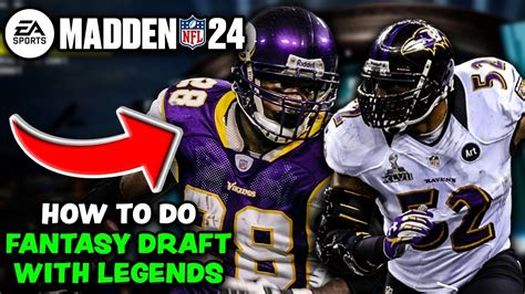 Madden How To Do A Fantasy Draft With Legends In Franchise Mode