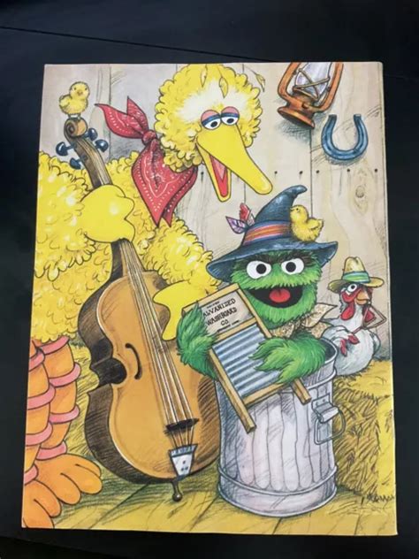 Sesame Street Magazine October Country Forgetful Jones Vintage Ctw