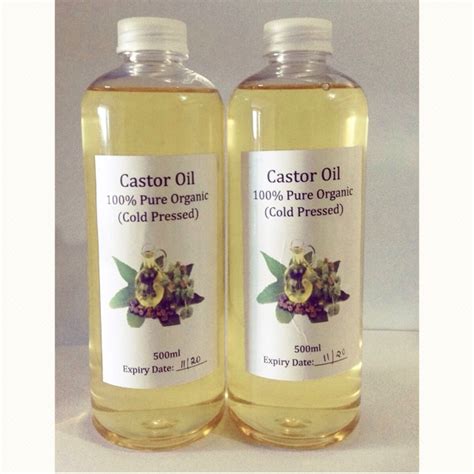 Castor Oil Organic 100 Pure Cold Pressed 100ml Lazada PH