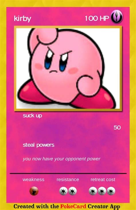 An Image Of A Pokemon Card With The Caption That Says You Have Your Opponent Power