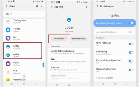 Upday Deaktivieren So Schalten Sie Benachrichtigungen Auf Samsung