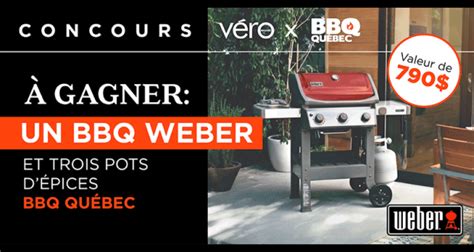 Un Nouveau Bbq Weber Et Les épices Bbq Québec