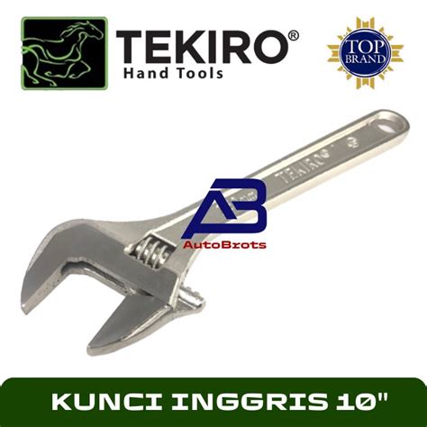 Jual Tekiro Kunci Inggris Inch Adjustable Wrench Chrome