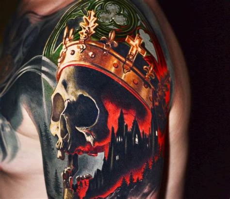 Skull King Tattoo By Ben Ochoa Post 20210