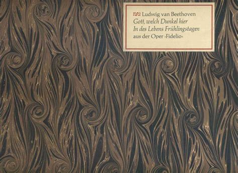 Ludwig Van Beethoven Gott Welch Dunkel Hier In Des Lebens