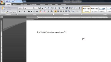 How To Restore A Blue Underlined Hyperlink In Microsoft Word