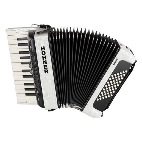 Hohner Bravo Ii 48 White Silent Key Thomann United Arab Emirates