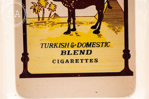 Vintage Camel Cigarettes Tray – Industrial Artifacts