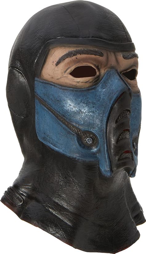 Rubie S Sub Zero Maske Deluxe Mortal Kombat Amazon De Spielzeug